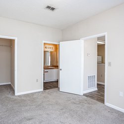 bedroom at Regal Park Apartments located in Forest Park, GA