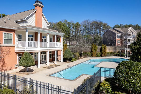 pool at Regal Park Apartments located in Forest Park, GA